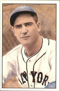 1982-83 Diamond Classics NY Giants Baseball Card #102 Travis Jackson oversized