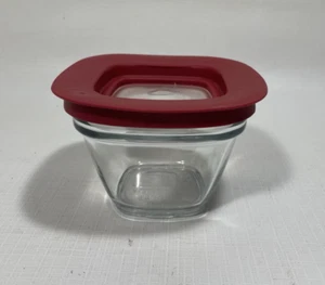 Rubbermaid Lebensmittelbehälter 1,5 Tasse 7N61 Glas USA. - Bild 1 von 13