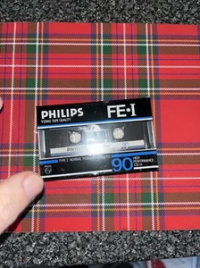 Philips FE-I 90 Type 1 Ferric Normal Audio Cassette Tape New Sealed - Picture 1 of 1