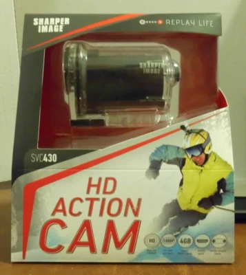 NEW  Sharper Image SVC430 HD Action Cam Go Pro Video Camera Camcorder 1080P - Image 1 of 2