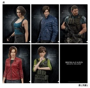 Biohazard Resident Evil Death Island Mini Clear File Set A5 Size Movie Japan - Bild 1 von 14