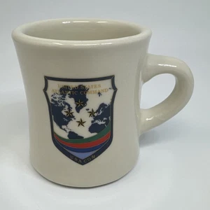 Unused Coffee Mug - United States Atlantic Command US Navy Mil-Art China - Picture 1 of 6