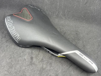 Selle Italia SLR Kit Carbonio Carbon Rail Saddle S1 275mm x 131mm MSRP $380! - Image 1 of 4