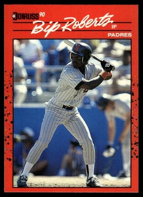 1990 Donruss #347b Bip Roberts Leaf, Inc - Image 1 of 2