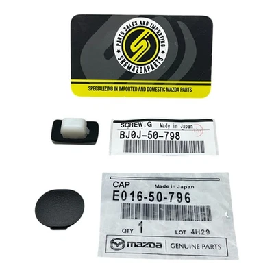 06-15 Mazda Miata MX-5 MX5 OEM Limpiaparabrisas Tapa Pasajero Piso Fugas Kit de Reparación Foto 1 de 3