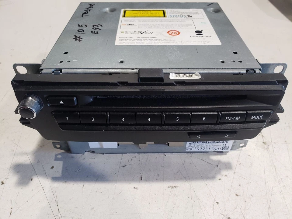 BMW 335I E90 LCI 2012 - Unidad de navegación sintonizador receptor de radio - 08-13 OEM 9273170 Foto 1 de 4