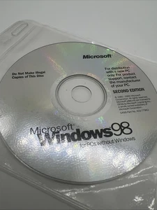 MICROSOFT WINDOWS 98 Second Edition Updates Disc Only Compaq Presario PCs' Only - Picture 1 of 1