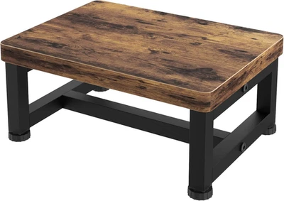 Wooden Step Stools, Adults, Kids, w/ Non-Slip Rubber Feet, Heavy Duty, Stepping - Image 1 of 4