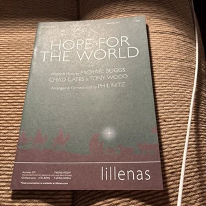 Hope for the world lillenas sheet music SATB New - Picture 1 of 3