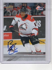 Tarjeta automática 2024/25 2024 UD CUBIERTA SUPERIOR CHL BILL ZONNON - Imagen 1 de 2