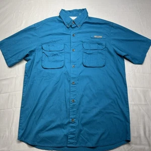 Red Head Short Sleeve Fishing Shirt Mens XL Teal Button Down  Outdoor (Read) - Picture 1 of 7