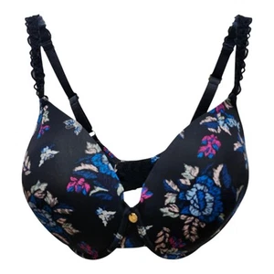 Natori Damen 32G (DDD) Pure Luxe Custom Coverage Contour Bügel BH Floral - Bild 1 von 12