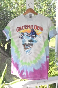 Vintage 1997 Grateful Dead Not Fade Away Concert T-Shirt Winter TOUR Skiing - M - Picture 1 of 13