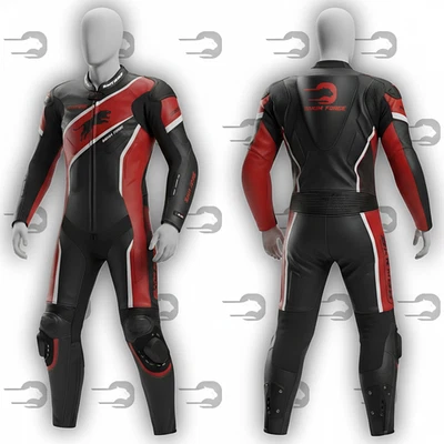 Special Edition, Motorbike/Motorcycle Custom Racing Leather Suit in 1 & 2 Piece - Image 1 of 4