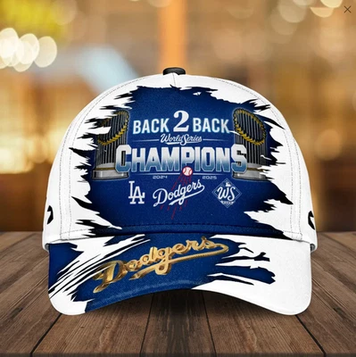 Los Angeles Dodger 2025 World Series Champions Classic Cap - Image 1 of 4