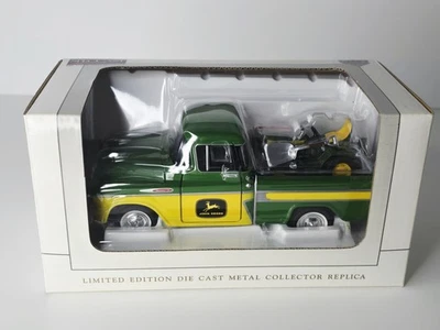 SpecCast - John Deere - 1957 Chevy Pickup & Lawn Tractor - 1:25 Diecast - Image 1 of 4