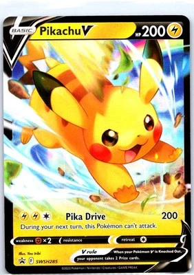 #SWSH285 Pikachu V SWSH: Sword & Shield Promo Cards Promo - Image 1 of 2