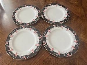4 Victoria's Garden Arita 8" Salad Plate ~ Made in Japan - Picture 1 of 7