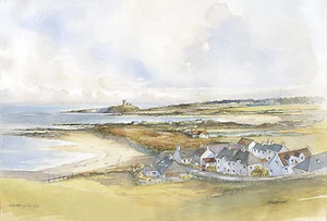 Tom Macdonald Newton by the Sea Mounted Print - Picture 1 of 1