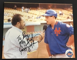 Gregg Jefferies  Signed Autographed New York Mets 8x10 Photo Color - Picture 1 of 2
