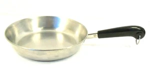 Vintage Revere Ware Stainless Steel 9" Frypan Skillet Clinton, IL USA - Picture 1 of 5