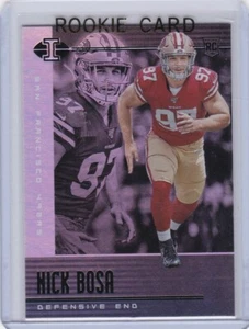 NICK BOSA ROOKIE CARD 2019 Panini Illusions Football RC San Francisco 49ers! - Bild 1 von 2