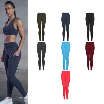 Tombo coeur poche legging tl370 - stretch yoga course gym pantalon taille haute - Photo 1/4
