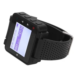 Watch Pager System Support 500 Channels LCD Screen Waterproof Wireless Calli SD3 - Zdjęcie 1 z 12