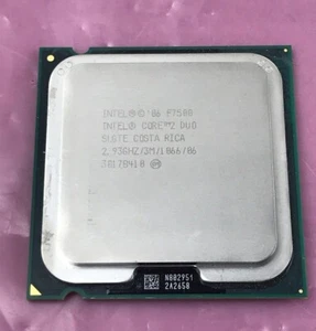 Intel Core 2 Duo E7500 2.93Ghz/3M/1066 CPU Processor SLGTE - Picture 1 of 1