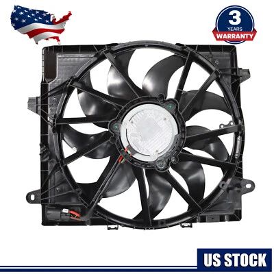 Cooling Fan Assembly For 2018-2022 Jeep Wrangler 2020-2023 Gladiator 68272755AD - Image 1 of 4
