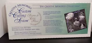 CREATIVE MEMORIES Custom Cutting System 12” Cutting Patterns Straight Wavy Swell - Picture 1 of 11