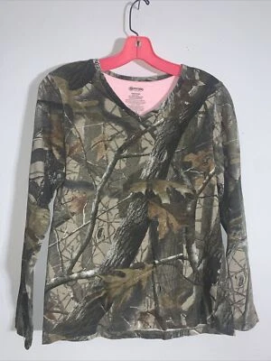 Outfitters Ridge Girl’s Camo Long Sleeve Shirt/Size S - Image 1 of 4