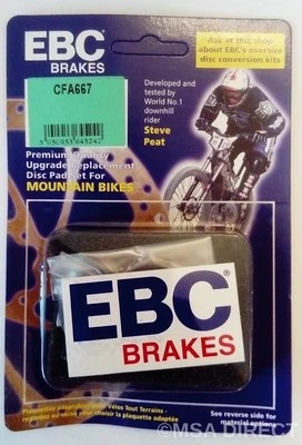 EBC MTB Scheibenbremse Bremsbeläge Für SRAM Rot / Force / S / Rivale Serie - Bild 1 von 2