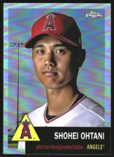 2022 Topps Chrome Platinum Anniversary Refractors #1 Shohei Ohtani