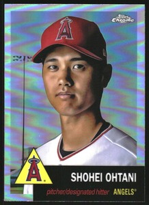 2022 Topps Chrome Platinum Anniversary Refractors #1 Shohei Ohtani