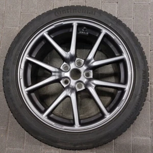Tesla Model 3 Aero Felge Original Rad Komplettrad Reifen Notrad Drucksensor BLE - Bild 1 von 16