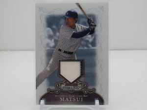 HIDEKI MATSUI 2006 BOWMAN STERLING ERROR CARD! GAME USED PATCH SAYS BAT! YANKEES - Picture 1 of 2