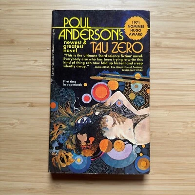 Tau Zero by Poul Anderson 1970 Lancer Paperback Vintage SF GOOD - Image 1 of 4