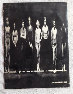 1977 A Chorus Line Souvenir Program New York Shakespeare Festival Hamlisch - Imagen 1 de 14