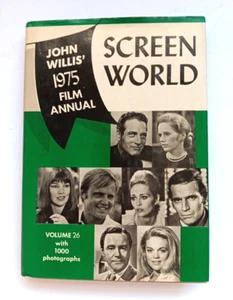Screen World: John Willis' 1975 Film Annual Volume 26 with 1000 Photographs - Imagen 1 de 6