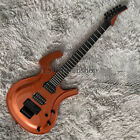 Custom Park Fly Electric Guitar FR Bridge Metallic Orange Solid Body Black Part