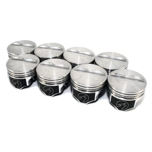Speed Pro H860CP Chevy 383 Flat Top Pistons 4.000" Bore 5.7" Hypereutectic SBC - Picture 1 of 2
