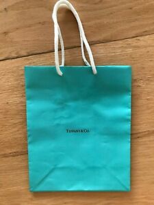 Brand New Tiffany Shopping Paper Bag Gift Bag Blue (Medium)
