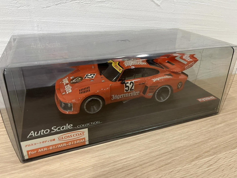 Super Rare Kyosho MINI-Z Racer Body PORSCHE 935 Turbo jaegermeister MR-015RM F/S - Image 1 of 4