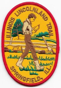 Springfield Illinois Lincolnland Trail Trek Patch Boy Scouts of America BSA - Picture 1 of 1