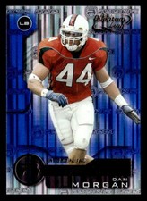 Dan Morgan 2001 Quantum Leaf  Card #253 Miami Hurricanes
