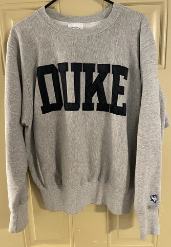 Vintage Duke University Exclusive Sweatshirt Stitched Size Small Cotton Exchange Cover