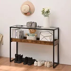 Entrywa Table, Sofa Table with Large Storage Space, Console Table - Picture 1 of 6