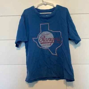 Limited Edition Boys XS Wright and Ditson T-shirt Short Sleeve Tee Texas Rangers - Picture 1 of 3