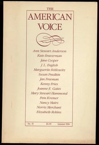 THE AMERICAN VOICE VOL.19 SUMMER 1990 COND: VG MAGAZINE JOURNAL PB - Imagen 1 de 1